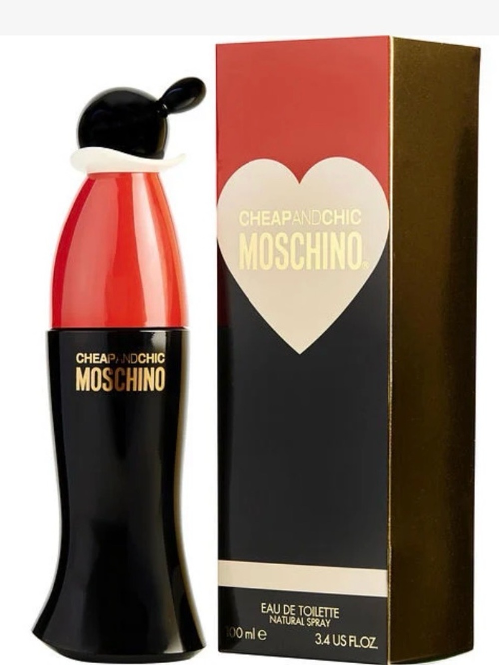 NEW Moschino Cheap And Chic perfume spray 3.4 oz (sealed)